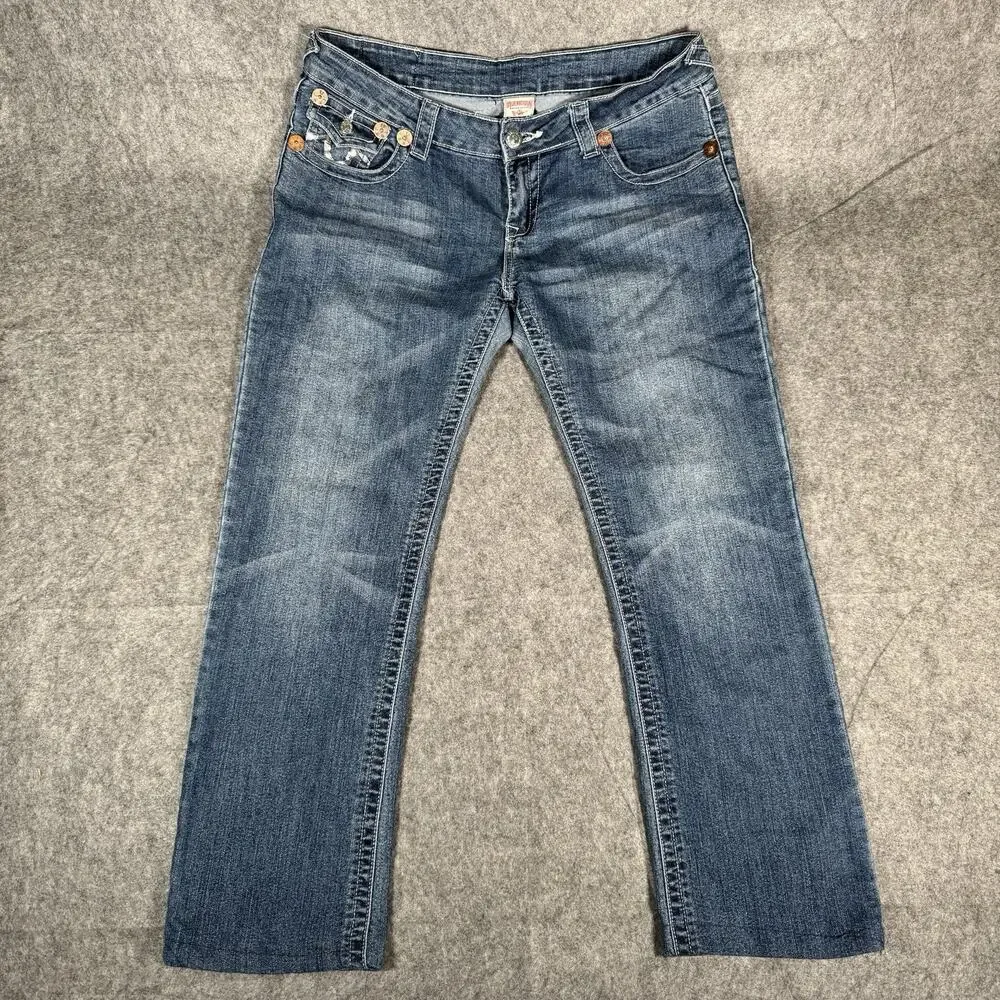 True Religion Joey Super T Jeans Men's Size 31 Blue Denim